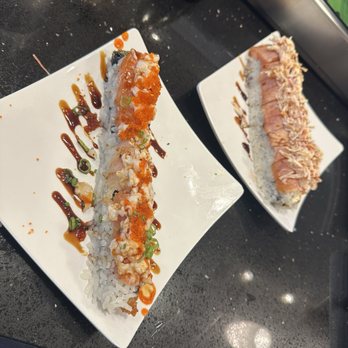 O’A Sushi - Tundra and Paradise long roll - Sushi Bars Near Me - Reno, Nevada