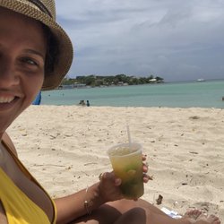Mojito Beach - Can't get better than this!!! Enjoying a passion fruit mojito from my beach chair with this beautiful view!! Awesome idea!!