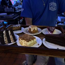 Riv’s Toms River Hub - Dessert platter to choose from