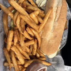 Bud's Tavern - Philly Cheesesteak with fries