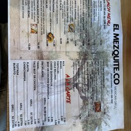 Menu Menu
