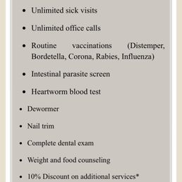 This is their website that says nail trim included This is their website that says nail trim included