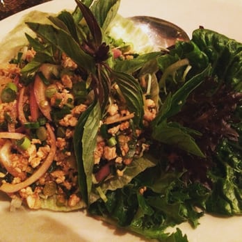 The Basil Restaurant - Thai chicken lettuce wraps - Thai Near Me - Carson City, Nevada