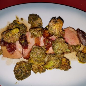 Aloette - Lamb sirloin with roasted broccoli - French Near Me - Toronto, Ontario