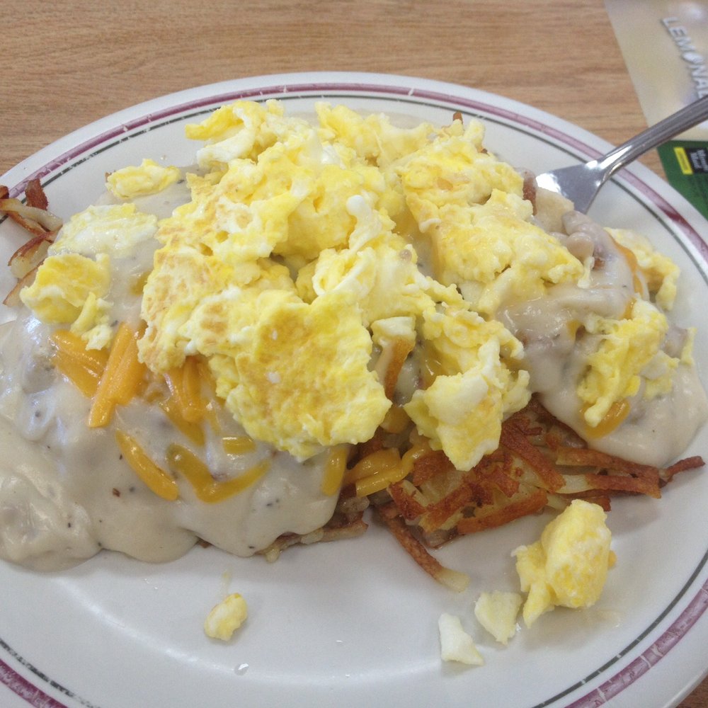Huddle House - a plate of breakfast food - American Near Me - Lincoln, Alabama