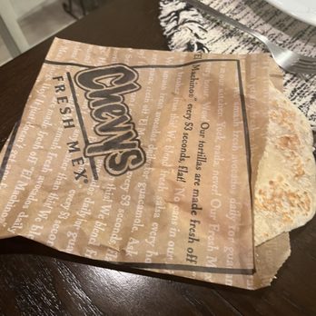 Chevys - Only one bag of tortillas for a combo meal of steak and shrimp fajitas! - Mexican Near Me - Fairfield, California