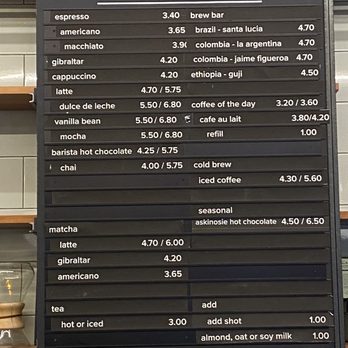 Dolcezza - Menu - Coffee & Tea Near Me - Washington, DC, District of Columbia Dolcezza - Menu - Coffee & Tea Near Me - Washington, DC, District of Columbia