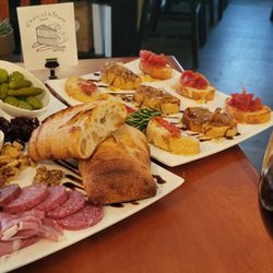 A Grape in the Fog - This is the combo we ordered to paired with our wine!