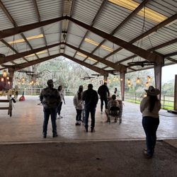BlissWood Bed and Breakfast Ranch - Axe throwing, cornhole, and other activities