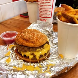 The burger.