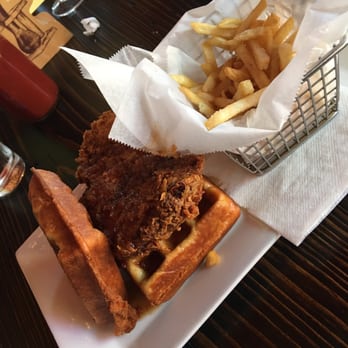 The Dutchess Biercafe - Chicken and waffle sandwich served hot - Beer Bar Near Me - Fishkill, New York The Dutchess Biercafe - Chicken and waffle sandwich served hot - Beer Bar Near Me - Fishkill, New York