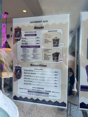 Menu photo 6 Oakberry Acai San Diego, CA Menu photo 6 Oakberry Acai San Diego, CA