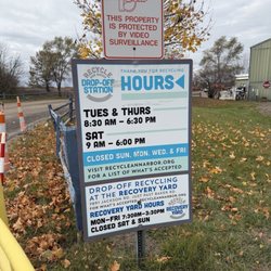 Recycle Ann Arbor's Drop Off Station