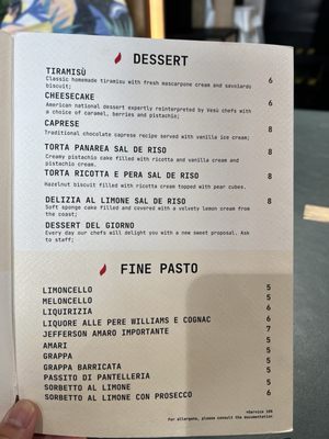 Menu photo 2 Vesù Naples, NA