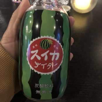 Artisan Ramen - Watermelon carbonated water (delicious) - Asian Fusion Near Me - Milwaukee, Wisconsin