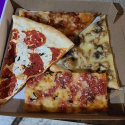 Vincenzo's and The Chef's Hat - Specialty slices. Including chicken Marsala! TGTG bag.