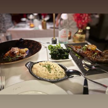 ADKT La - Mashed potatoes, broccolini, sea bream, miso cod - Bars Near Me - Los Angeles, California ADKT La - Mashed potatoes, broccolini, sea bream, miso cod - Bars Near Me - Los Angeles, California