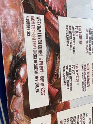 Menu photo 4 Wicker's Crab Pot Chesapeake, VA Menu photo 4 Wicker's Crab Pot Chesapeake, VA