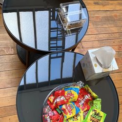 Love that big plate of candy!!!