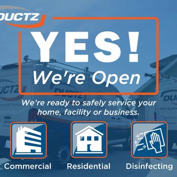 DUCTZ - Tucson - Yes, unlike Washington we're STILL OPEN! Call us at 520-343-4355 and find out how we can help you! - Heating & Air Conditioning/HVAC Near Me - Tucson, Arizona DUCTZ - Tucson - Yes, unlike Washington we're STILL OPEN! Call us at 520-343-4355 and find out how we can help you! - Heating & Air Conditioning/HVAC Near Me - Tucson, Arizona