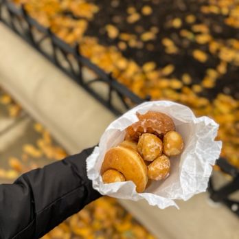 OTR Donuts - Glazed + vanilla + donut holes - Donuts Near Me - Cincinnati, Ohio