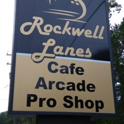 Rockwell Lanes - Exterior sign