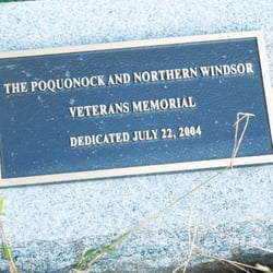 Poquonock and Northern Windsor Veterans Memorial