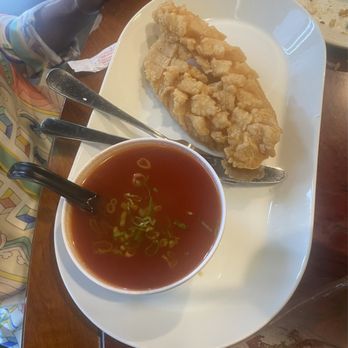 Corner 17 - Sweet and Sour Flounder Fish with the sauce on the side. - Chinese Near Me - Saint Louis, Missouri Corner 17 - Sweet and Sour Flounder Fish with the sauce on the side. - Chinese Near Me - Saint Louis, Missouri