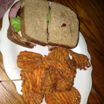 Chimes Restaurant - Grilled Chicken Club with Sweet Potato Fries - Southern Near Me - Baton Rouge, Louisiana Chimes Restaurant - Grilled Chicken Club with Sweet Potato Fries - Southern Near Me - Baton Rouge, Louisiana