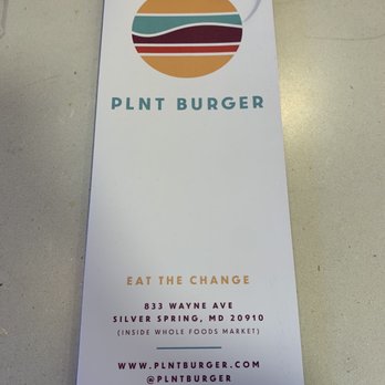 PLNT Burger - Menu as of January 2020 - Vegan Near Me - Silver Spring, Maryland PLNT Burger - Menu as of January 2020 - Vegan Near Me - Silver Spring, Maryland