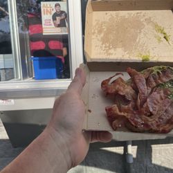 Dunkin' - Disgusting that's the bacon avocado toast good job Christina great Manager. Absolutely absurd.