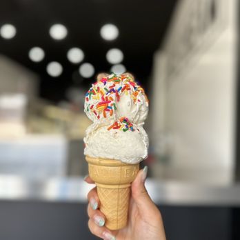 Afters Ice Cream - Madagascar Vanilla with rainbow sprinkles - Ice Cream & Frozen Yogurt Near Me - Alhambra, California Afters Ice Cream - Madagascar Vanilla with rainbow sprinkles - Ice Cream & Frozen Yogurt Near Me - Alhambra, California