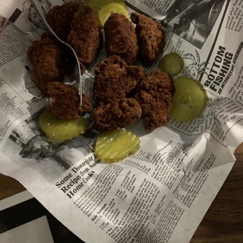 The Bowling Barn & Grill - Nashville Hot Wings (terrible lighting in the picture). - Bowling Near Me - Osakis, Minnesota The Bowling Barn & Grill - Nashville Hot Wings (terrible lighting in the picture). - Bowling Near Me - Osakis, Minnesota