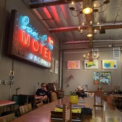 Jones Coffee Roasters - Sitting area