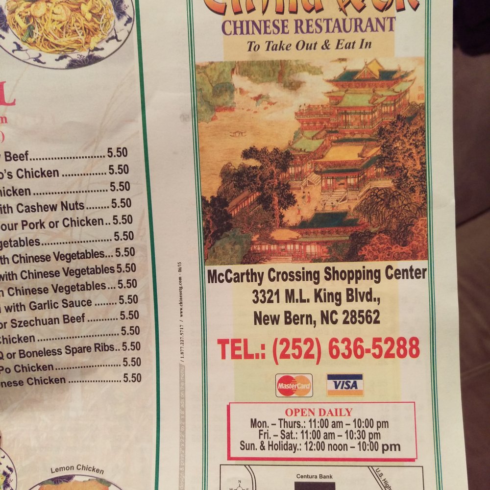 China Wok - a menu for a chinese restaurant - Chinese Near Me - New Bern, North Carolina China Wok - a menu for a chinese restaurant - Chinese Near Me - New Bern, North Carolina