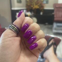 Creative Nails - My real nails dipped
