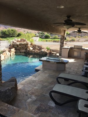 Photo of Lifeguard Pools - Las Vegas, NV, US. Still feel like I'm at a resort.