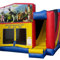 Shrek Combo: choose from over 50 other jump/slide themes.