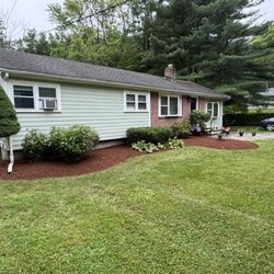 Sullivan Lawn Service - 3 yard mulch install and pruning.