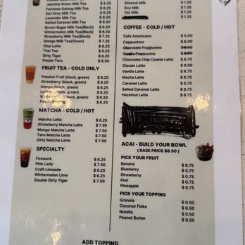 Cha House - North Myrtle Beach - Menu - Bubble Tea Near Me - North Myrtle Beach, South Carolina