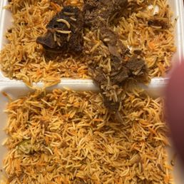 Goat Biryani 16 dollars all rice and goat bones so disappointing!! Goat Biryani 16 dollars all rice and goat bones so disappointing!!