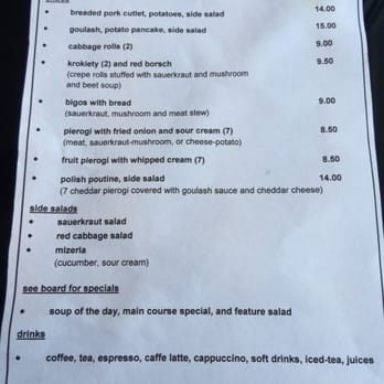 Unique Food Attitudes - Menu - Polish Near Me - London, Ontario Unique Food Attitudes - Menu - Polish Near Me - London, Ontario