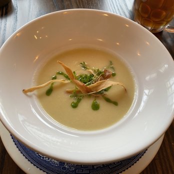 Twenty Seven Steps - White Onion, Cider & Apple Soup - Modern European Near Me - Christchurch, CAN Twenty Seven Steps - White Onion, Cider & Apple Soup - Modern European Near Me - Christchurch, CAN