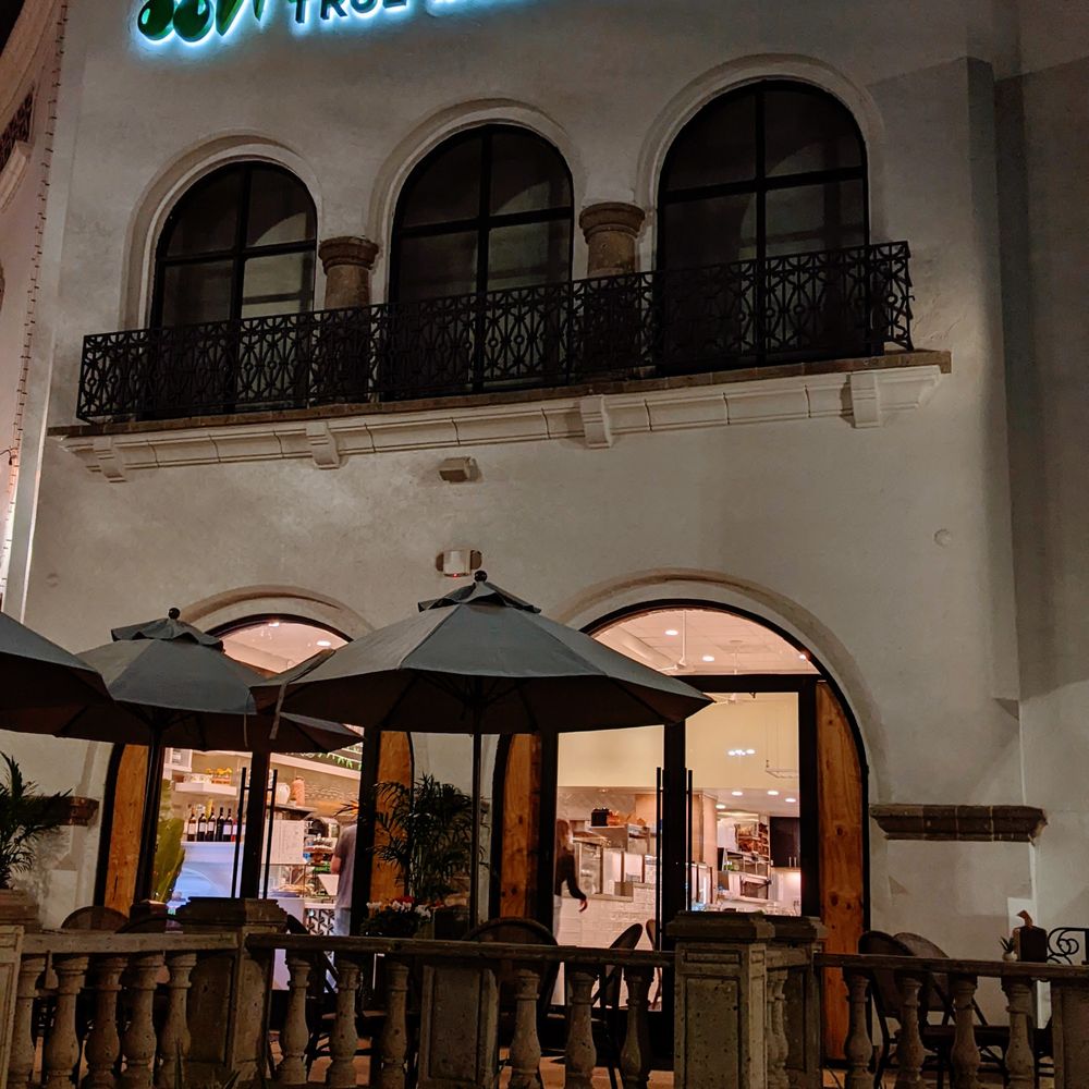 Outside