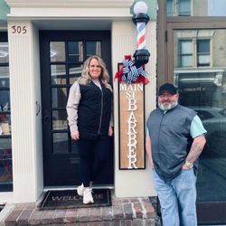 Main Street Barbers - Timberly White and Preston Bass, Owners/Master Barbers.