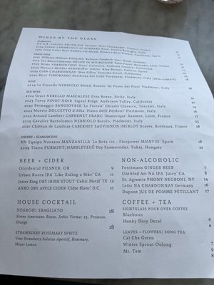 Menu photo 8 Octavia San Francisco, CA Menu photo 8 Octavia San Francisco, CA
