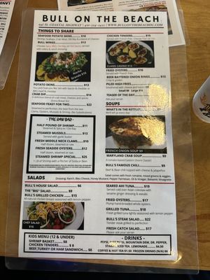 Menu photo 4 Bull On the Beach Ocean City, MD Menu photo 4 Bull On the Beach Ocean City, MD