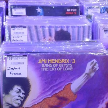 Left ‘Round Records - Hendrix record imported from France. 11/27/24 - Vinyl Records Near Me - Plainfield, Illinois