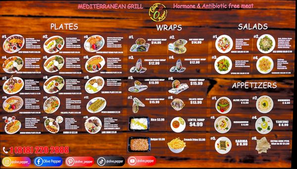 Menu photo 6 Oliver Pepper Woodland Hills, CA Menu photo 6 Oliver Pepper Woodland Hills, CA