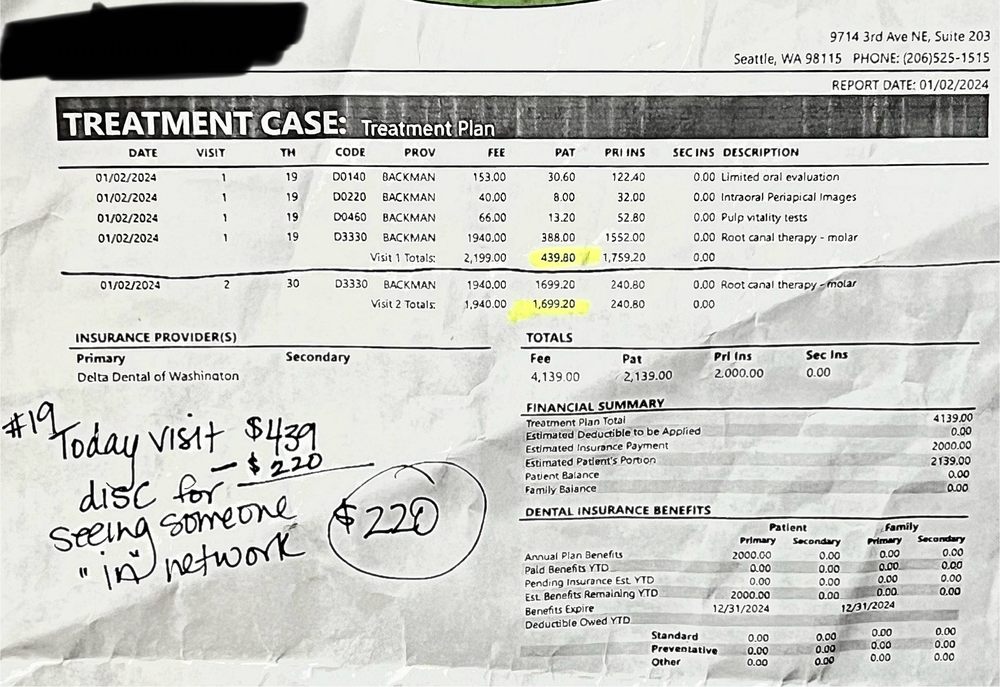 ENDODONTICS NORTHWEST Updated August 2024 37 Reviews 9714 3rd Ave NE, Seattle, Washington